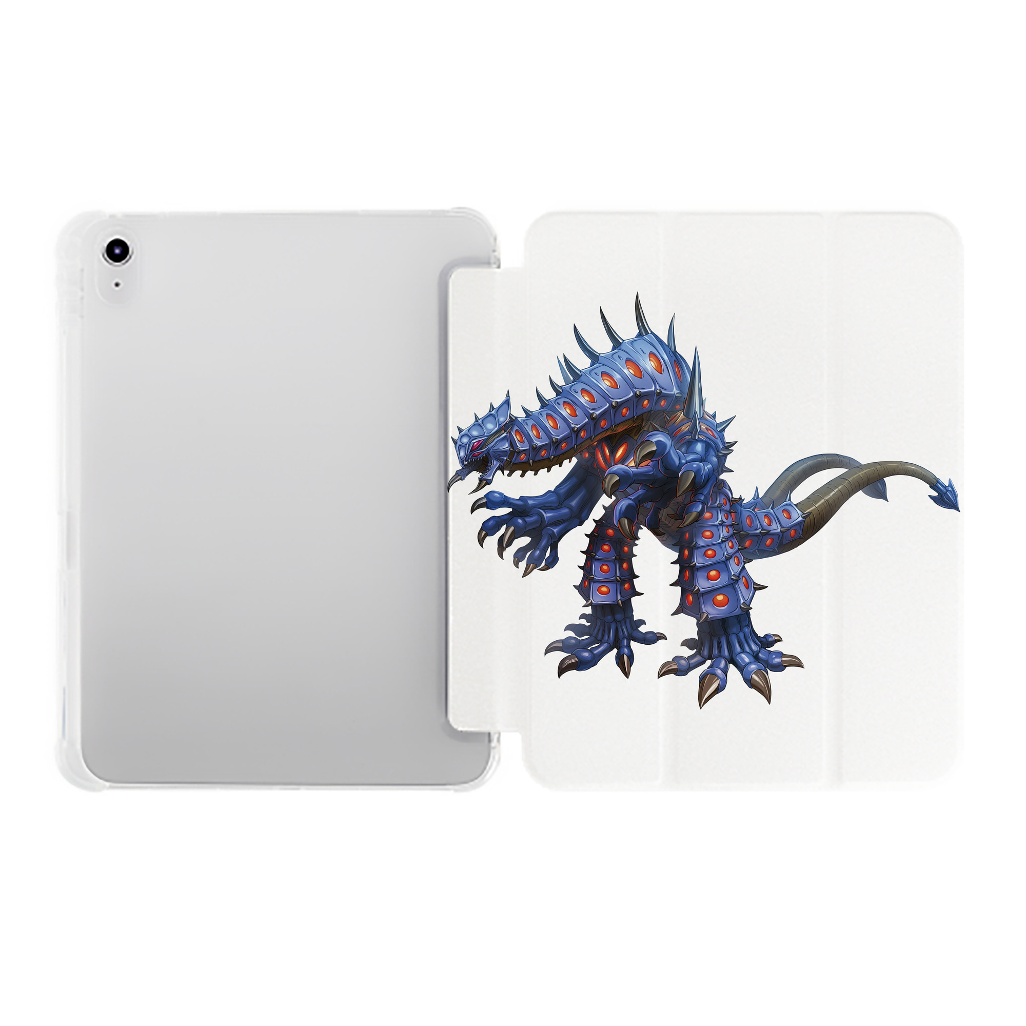 （画像用） ウルトラマン Ultraman IPad ケース ペン収納付き 三つ折りスタンド PUレザー×シリコン 対応機種9.5/10.5/10.9インチ